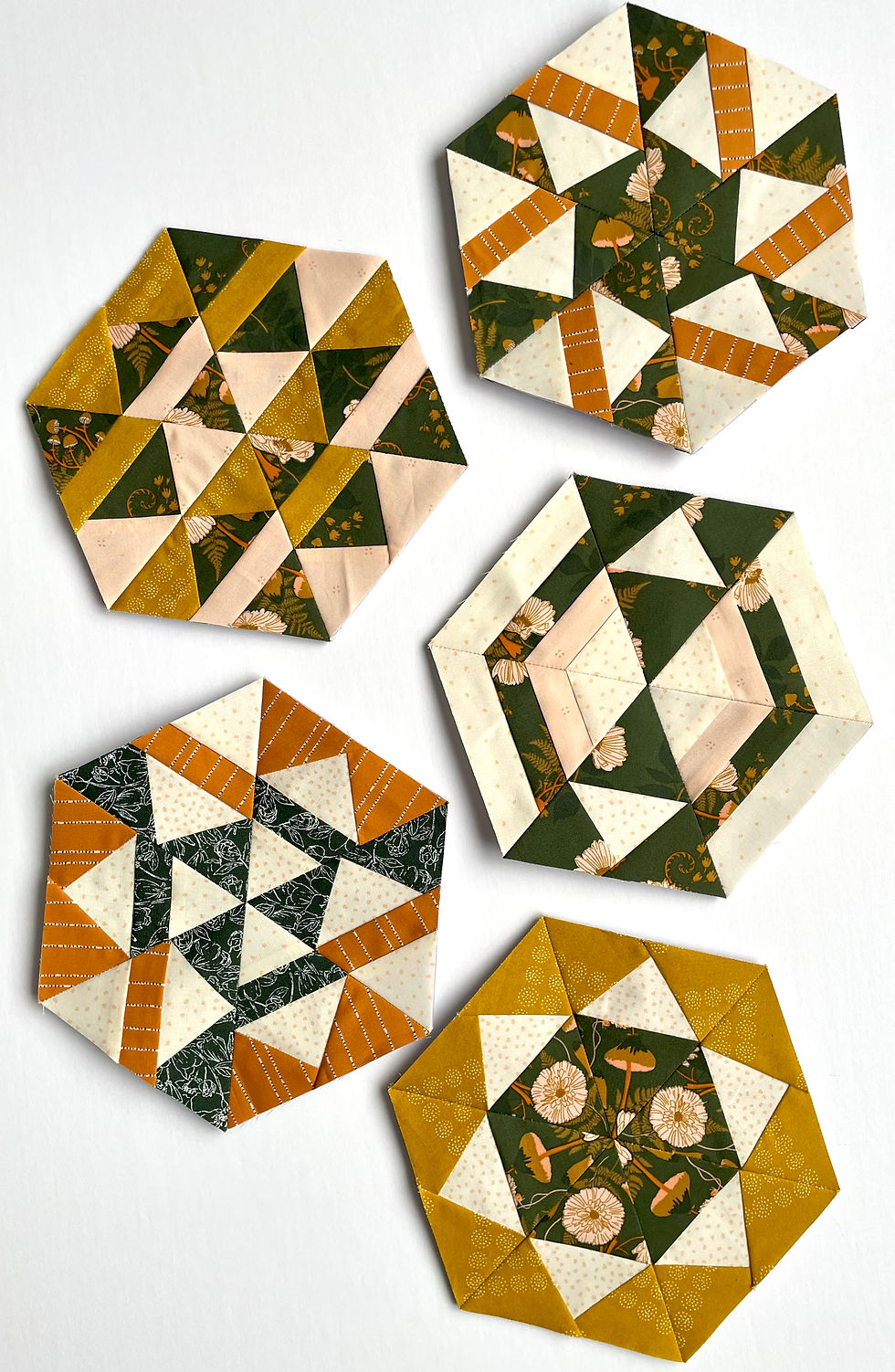 Thumbnail: Equilateral Gone Awry Quilt Block Pattern