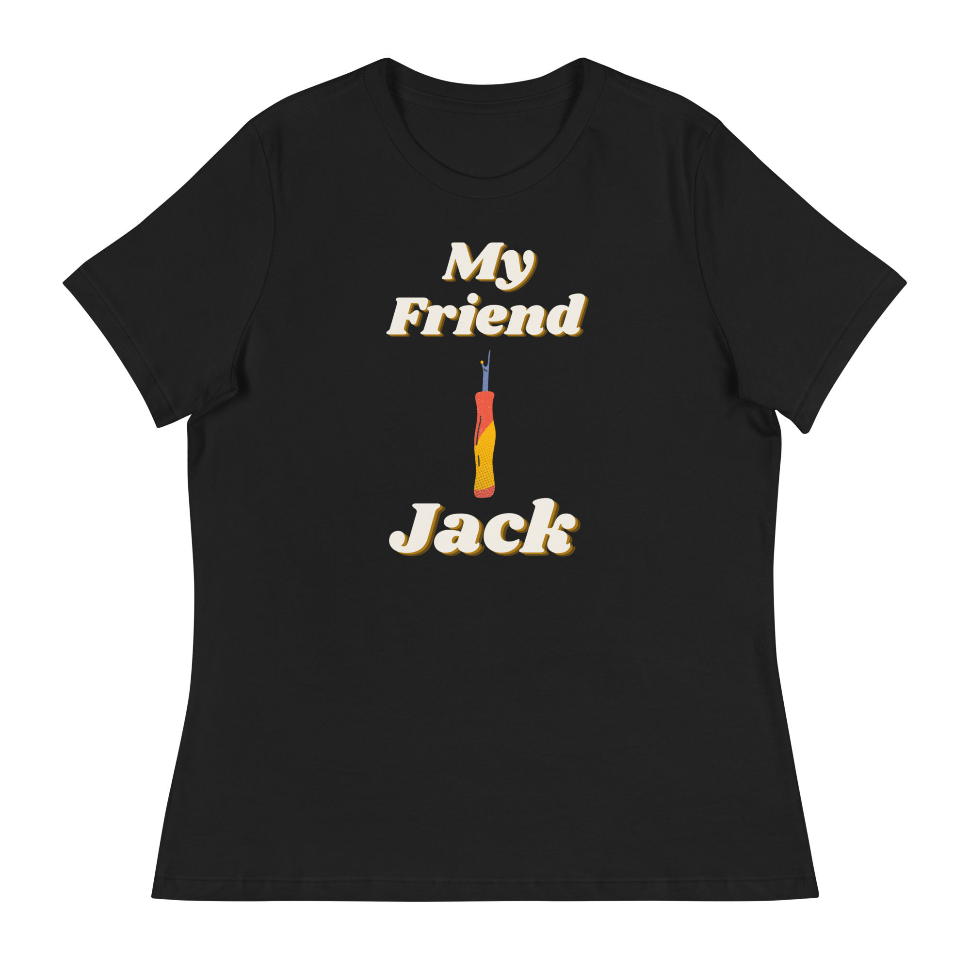 Women's Relaxed T-Shirt - My Friend Jack