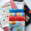Thumbnail: Tumbling Blocks Quilt Kit - Blast Off!