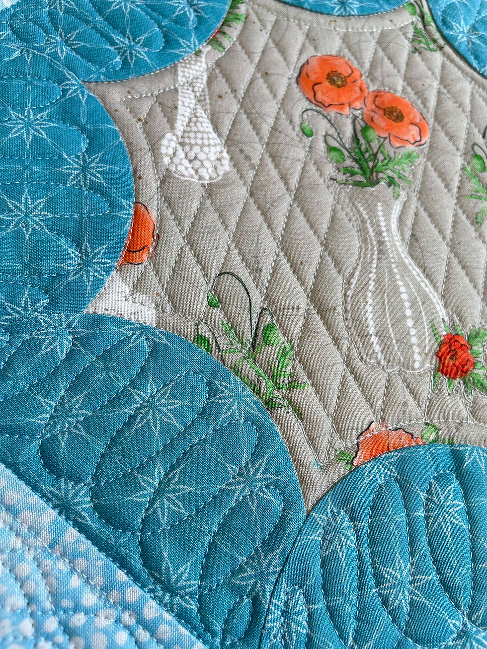 Thumbnail: Poppy Louise Quilt Pattern - PDF Download