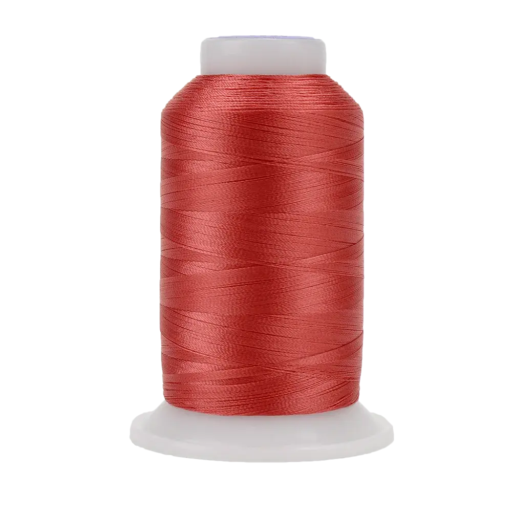 DecoBob™ 80wt Cottonized Polyester Thread – Coral (DB-957), 2000m Spool