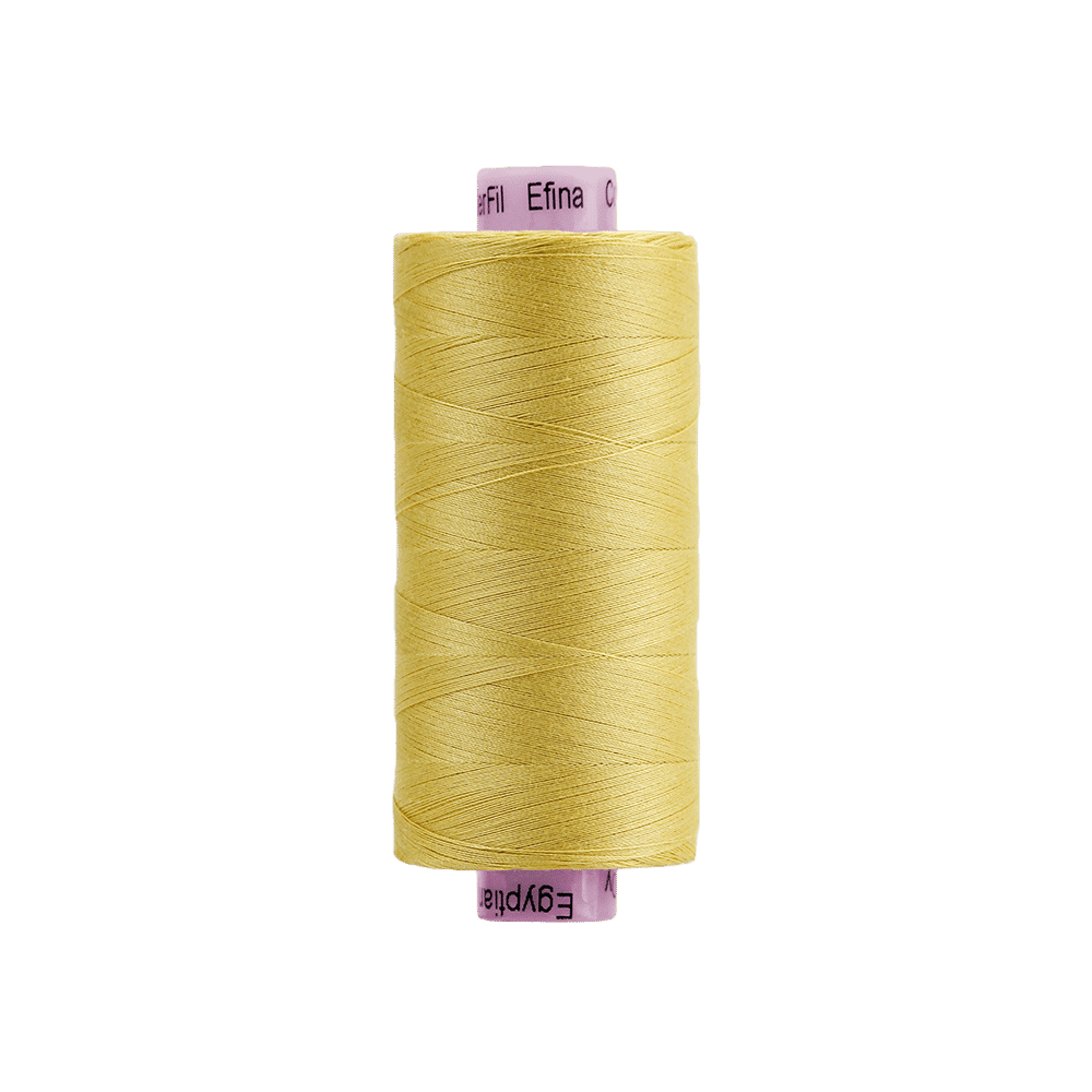 Efina™ 60wt Egyptian Cotton Thread –  Creamed Butter (EF-31), 1500yd Spool