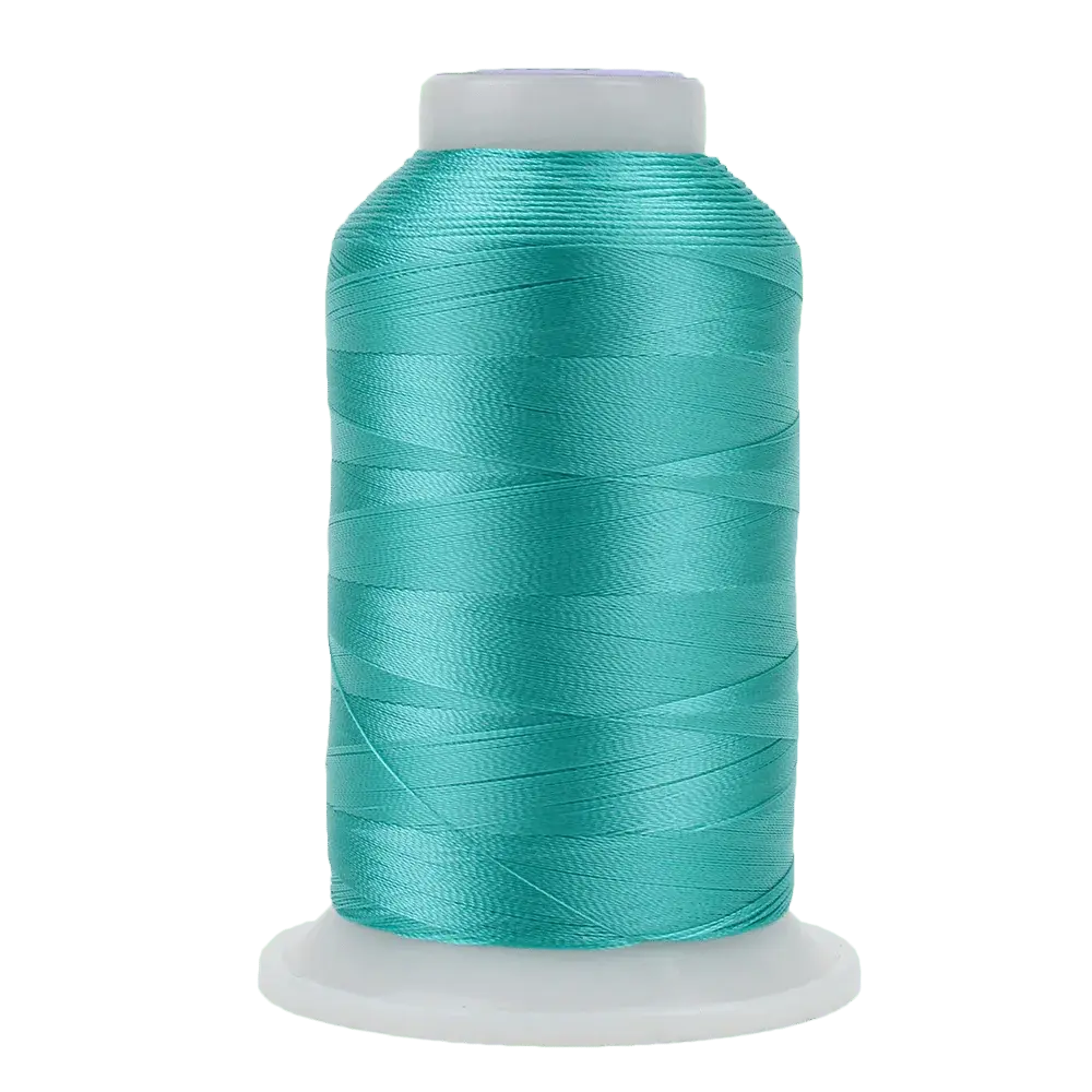 DecoBob™ 80wt Cottonized Polyester Thread –  Light Aqua (DB-933), 2000m Spool