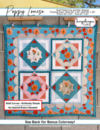 Poppy Louise Quilt Pattern - PDF Download