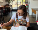 Jen designing future projects