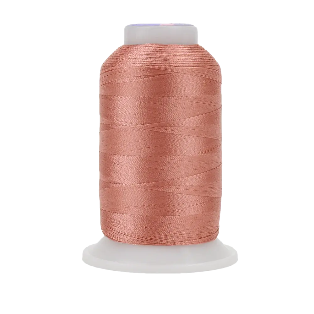 DecoBob™ 80wt Cottonized Polyester Thread – Blushing Peach (DB-955), 2000m Spool