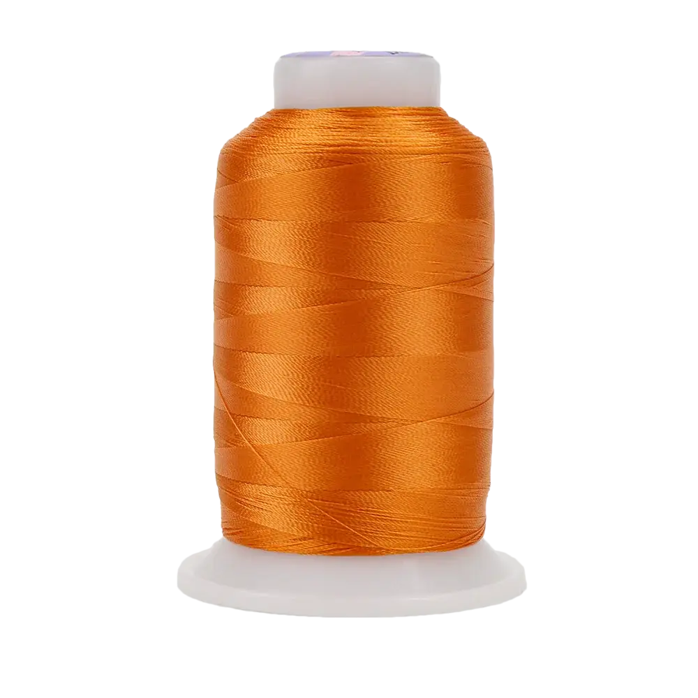 DecoBob™ 80wt Cottonized Polyester Thread – Tangerine (DB-703), 2000m Spool