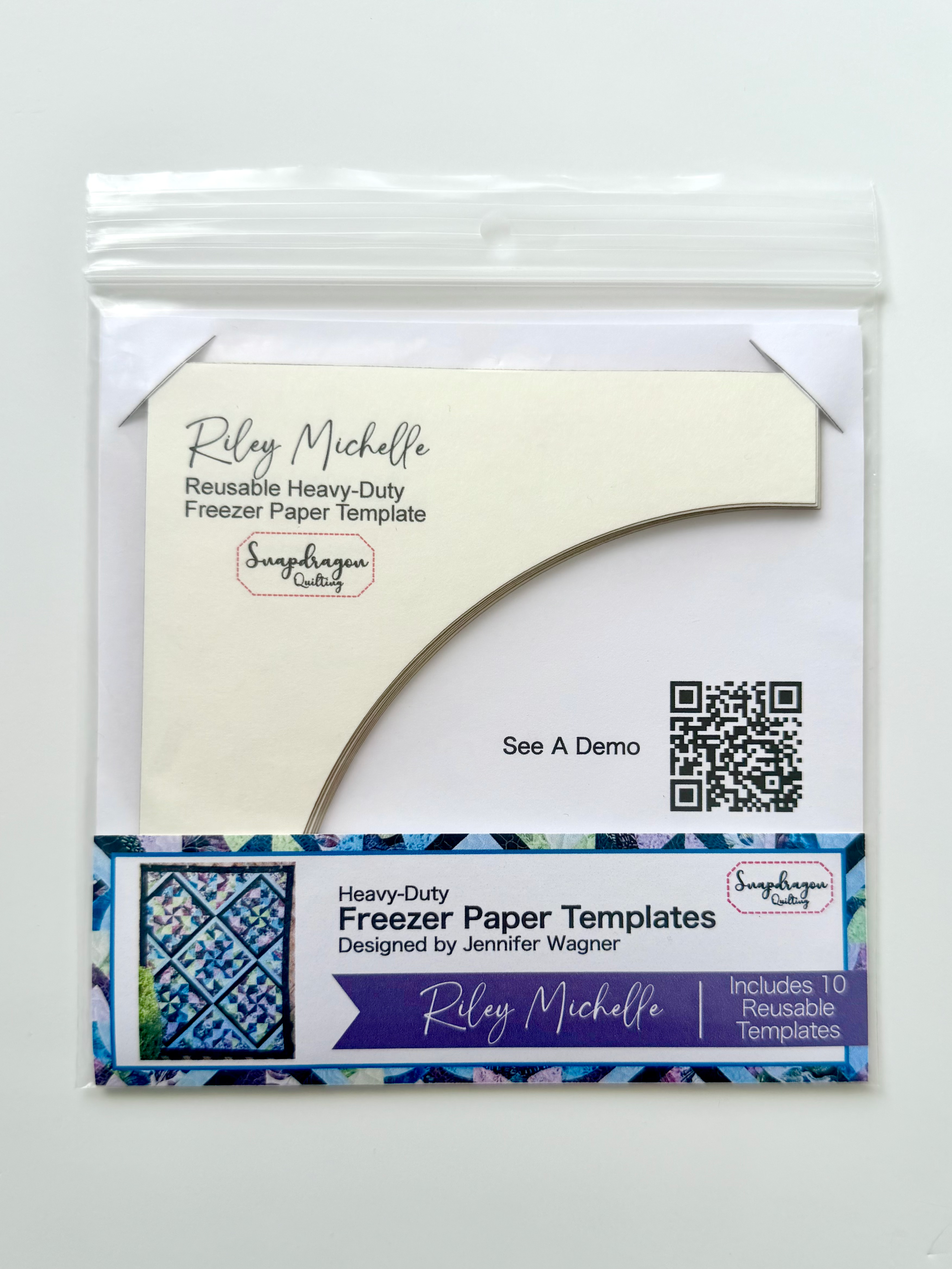 Riley Michelle Heavy-Duty Freezer Paper Templates