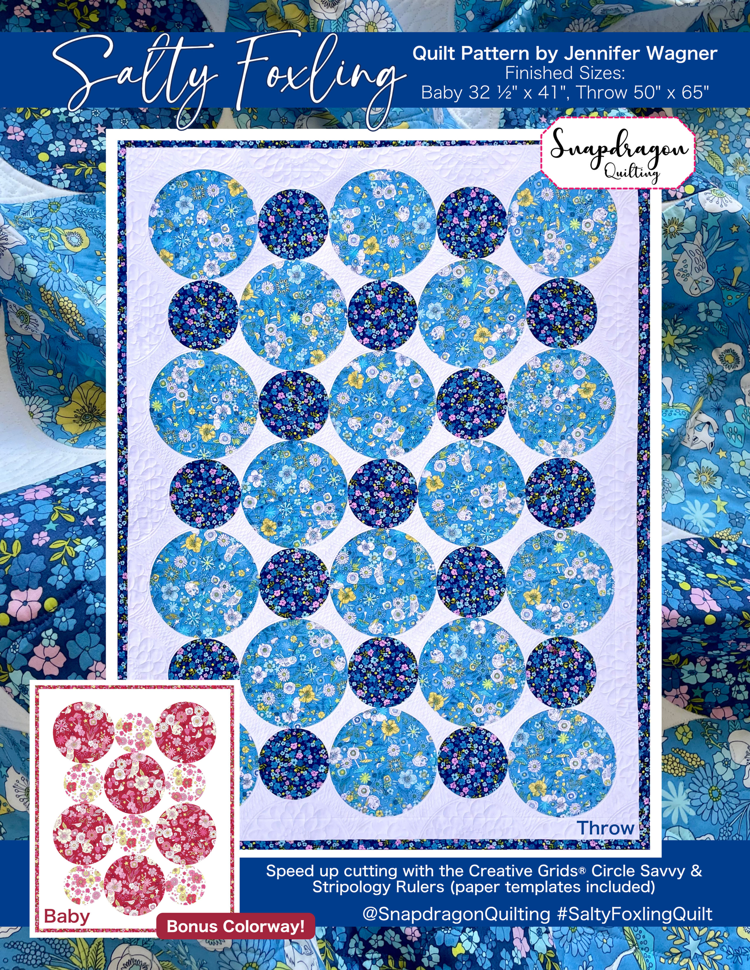 Salty Foxling Quilt Pattern