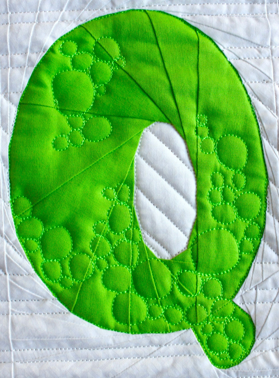 Bubbly Letter Q