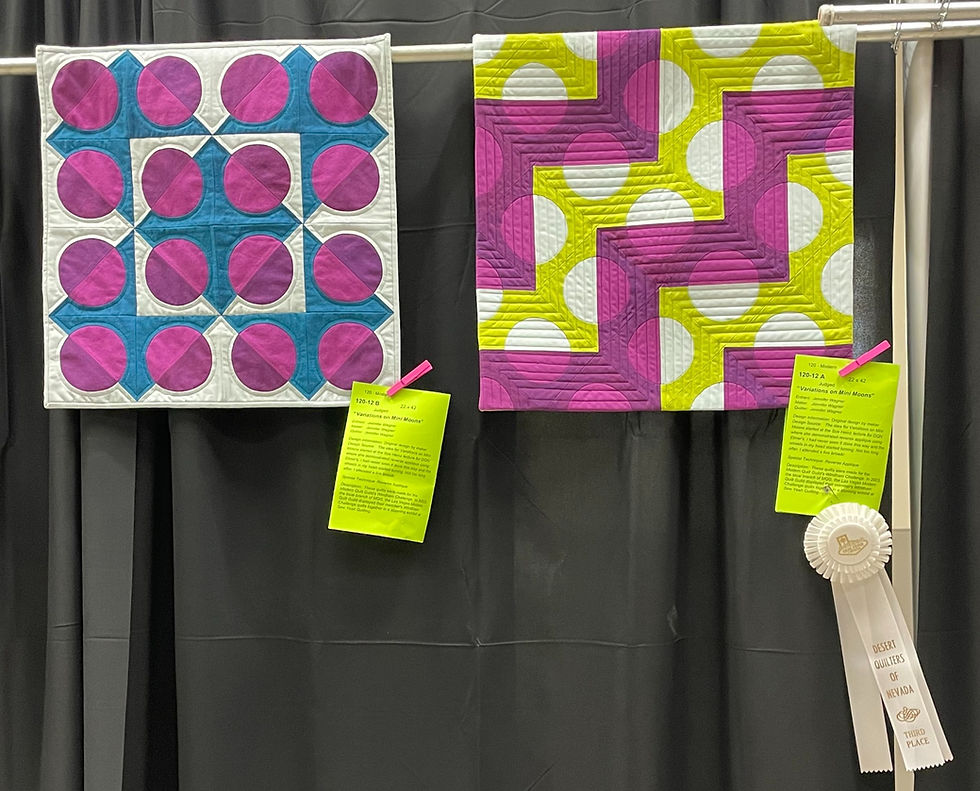 Thumbnail: Mini Moons Quilt Pattern