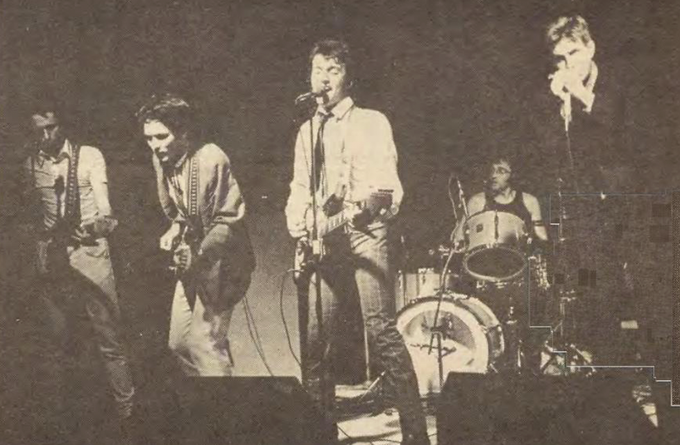 1980 gig at the Manly Vale Hotel.