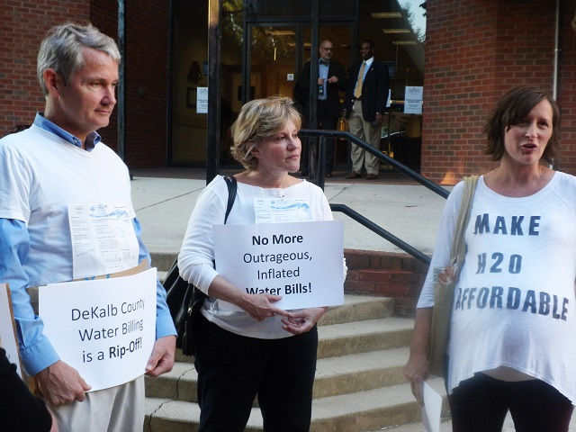 DeKalb water bill meeting