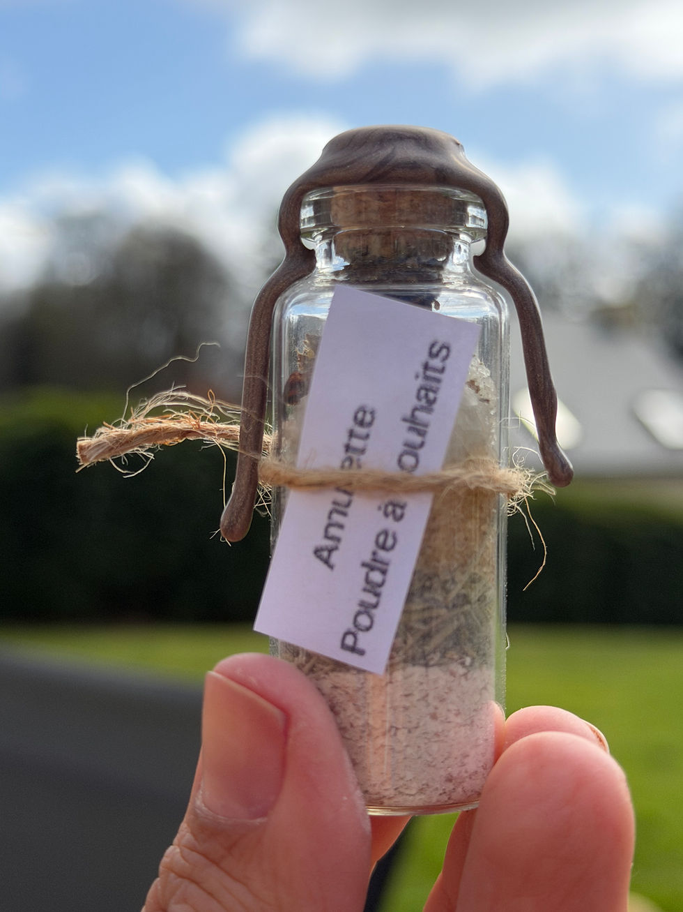 Miniature : Amulette « poudre à souhaits »
