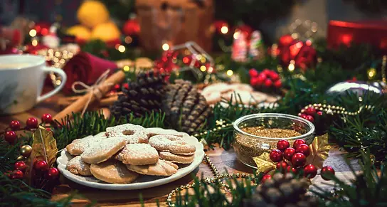 Traiteur noel entreprise paris - service repas buffet.webp