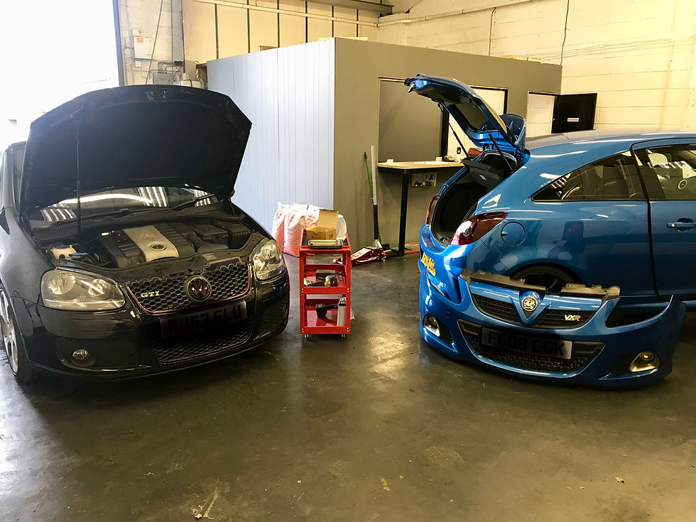 Golf TFSI & Corsa VXR