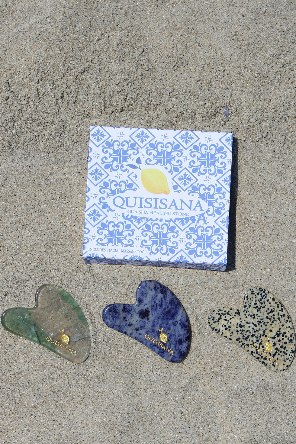 Thumbnail: The Blue Sodalite Gua Sha Stone