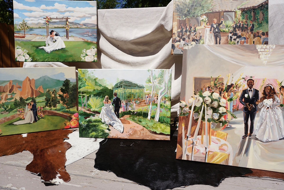 Colorado 2026 Wedding Paintings