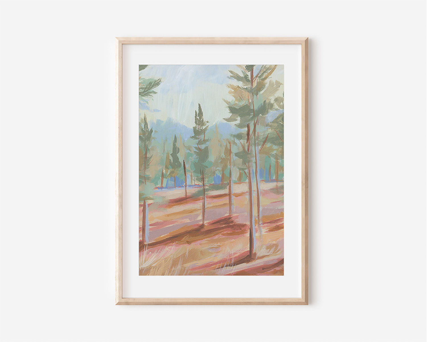 Ponderosa Shadows Archival Print