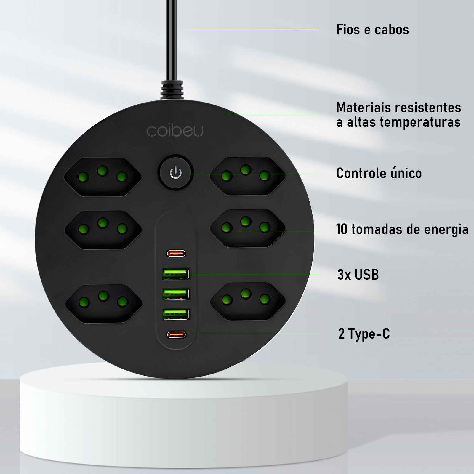 Extension socket, electrical extension, USB socket, power outlet line filter, so