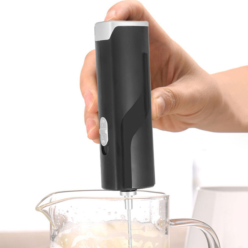 Mini Electric Milk Foamer Blender Wireless Coffee Whisk Mixer Skimer Handheld Eg