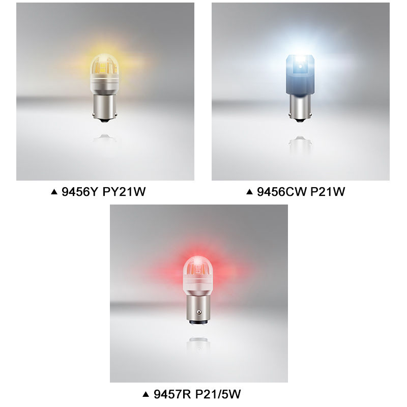 Miniatura: Par de Lâmpadas LED Automotivas OSRAM P21W / PY21W / P21/5W