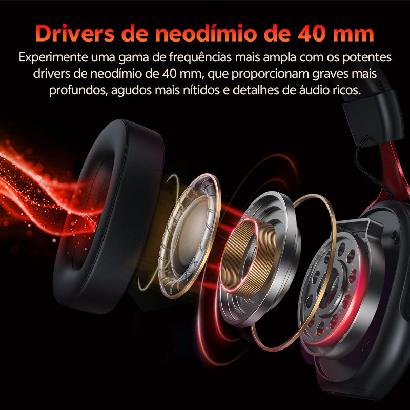 Miniatura: Headset Gamer QCY VN200 Pro 7.1 Surround
