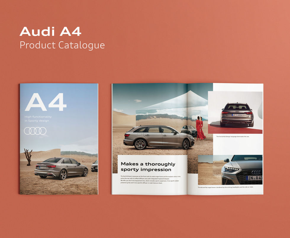 Audi A4 Product Catalogue