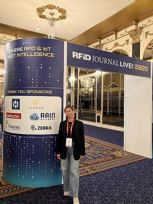 Melissa Auge from REGOM participate to RFID Journal Live 2025!