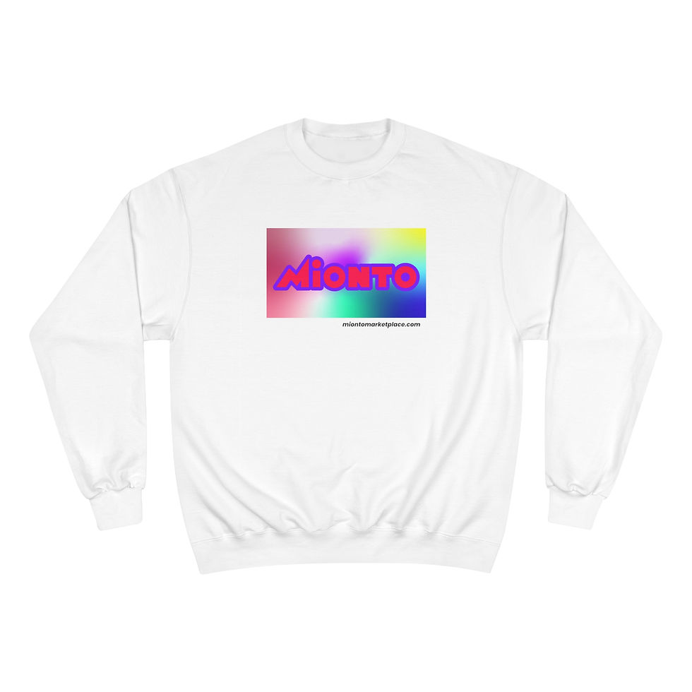 Mionto Logo Crewneck w/ vibes ("Infared" ver. 2)