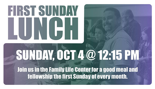 First Sunday Lunch Oct.JPG