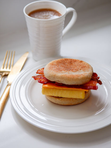 Classic Bacon Breakfast Sandwich