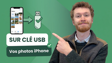 Transfert de vos Photos iPhone sur une clé USB sans iCloud : le guide simple