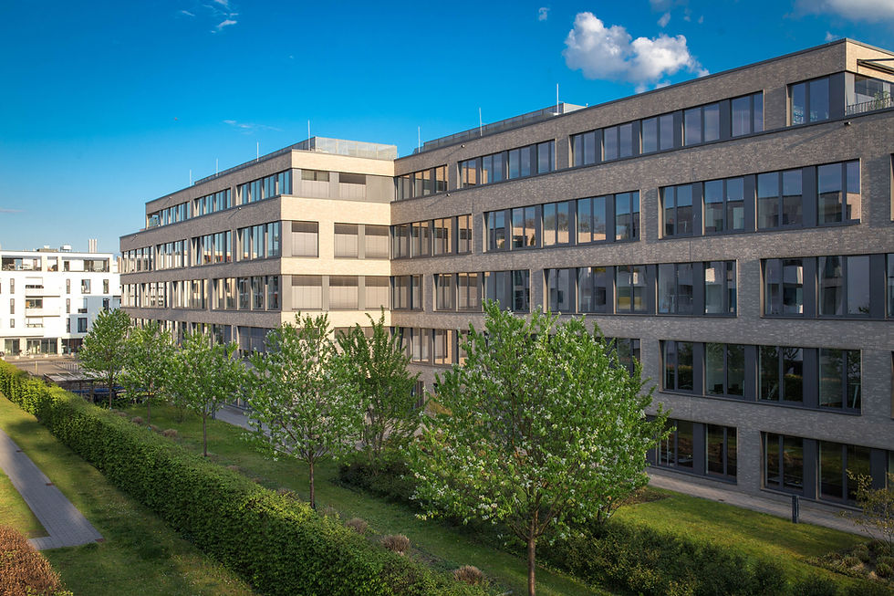 Modern office building for services and solutions
