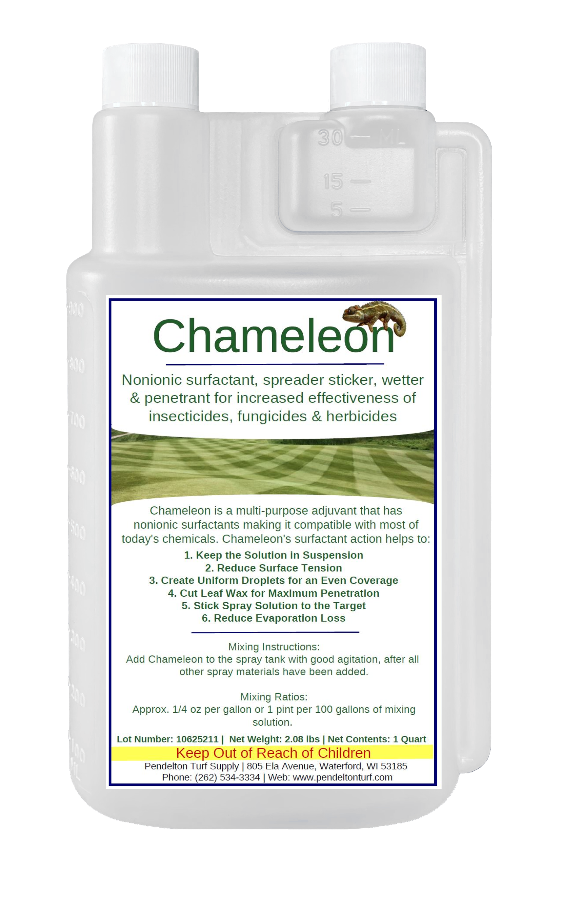 Chameleon Spreader Sticker, Surfactant & Penetrant  - All Purpose Adjuvant