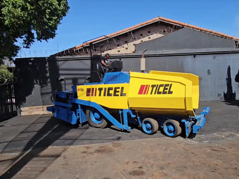 Miniatura: Vibroacabadora de asfalto ticel hidraulica 