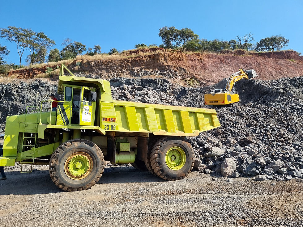Miniatura: 3 Caminhoes fora de estrada terex 55 ton 