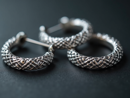 Handmade Sterling Silver Earrings UK