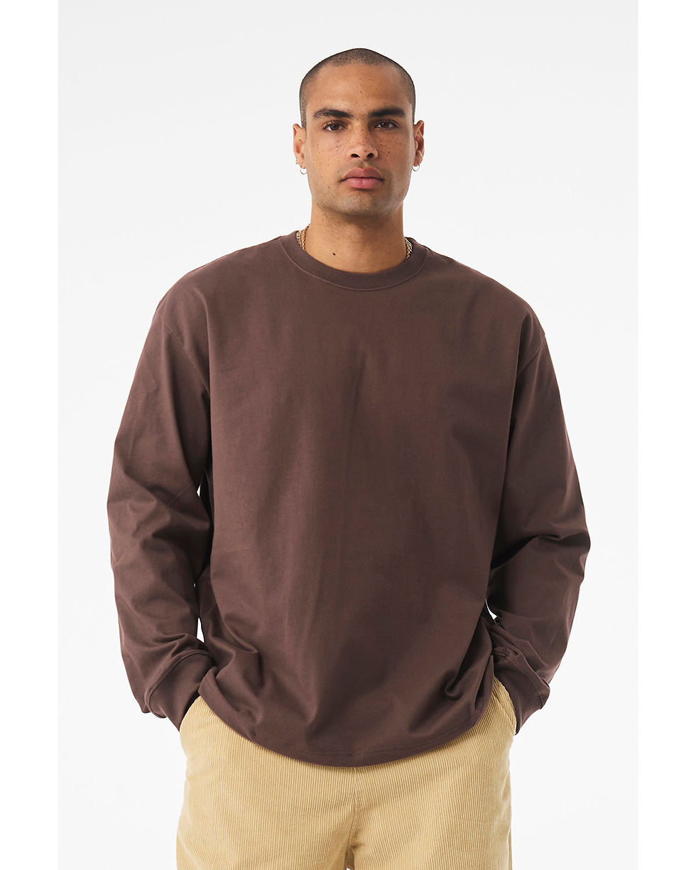 Thumbnail: Bella + Canvas Unisex 7.5 oz Heavyweight Long Sleeve T-Shirt