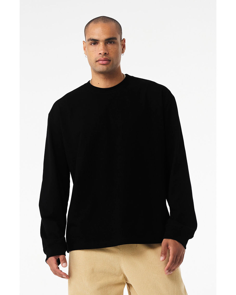 Thumbnail: Bella + Canvas Unisex 7.5 oz Heavyweight Long Sleeve T-Shirt