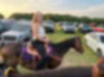 Rylee and Summer at the rodeo
