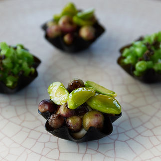food photography of small bites by alise black studios