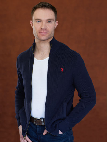 male model photographed by Alise Black Studios in natural light