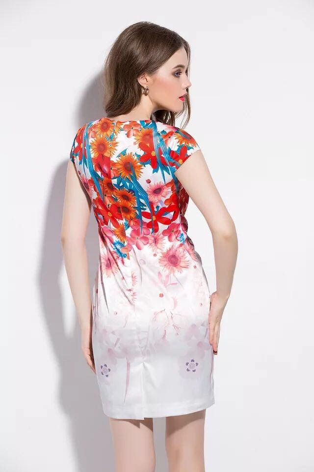 Thumbnail: Floral Body Con Dress