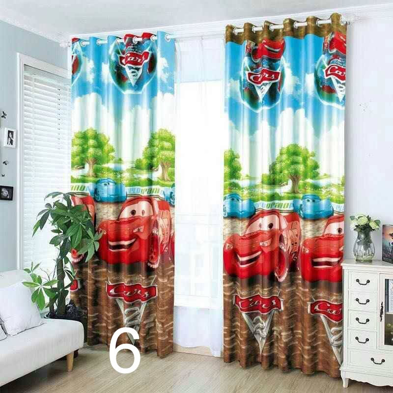 Thumbnail: Character cotton curtain