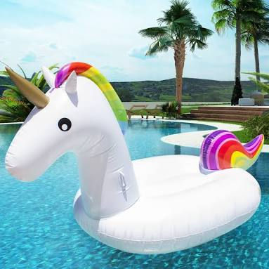 Thumbnail: Giant Unicorn Joggers Swimming Pool Float Float Pool Adult Water Kids Holiday