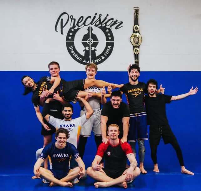 Laurier Grappling Group Pic
