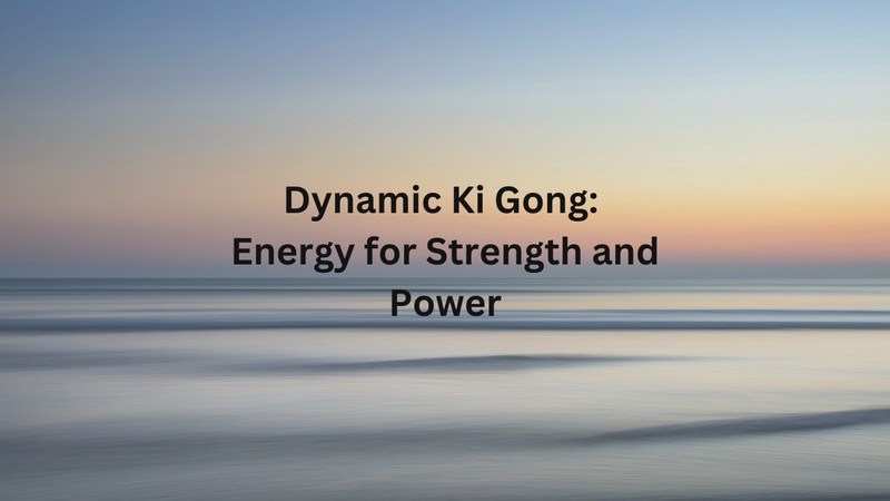 Dynamic Ki Gong: Energy for Strength and Power