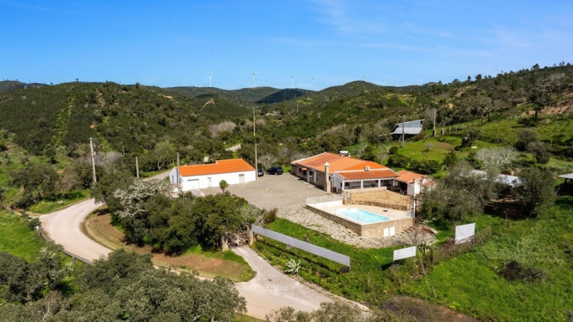 Domaine autonome de 80 hectares &agrave; Bensafrim