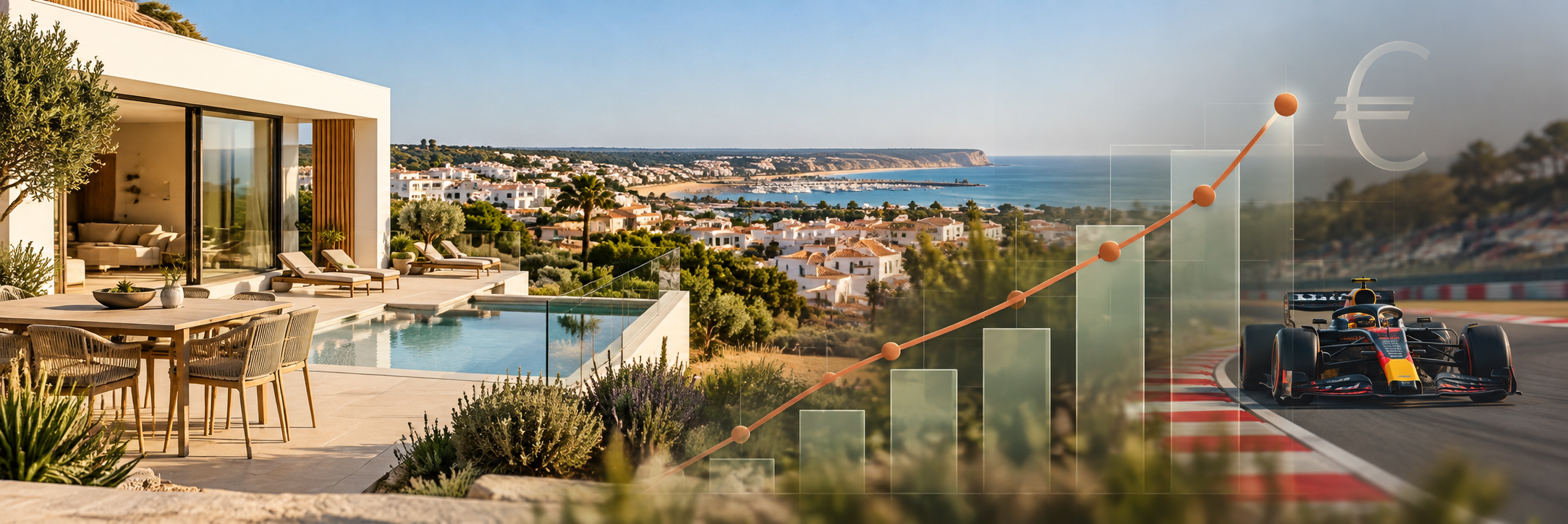 Algarve luxury property and Formula 1 market outlook